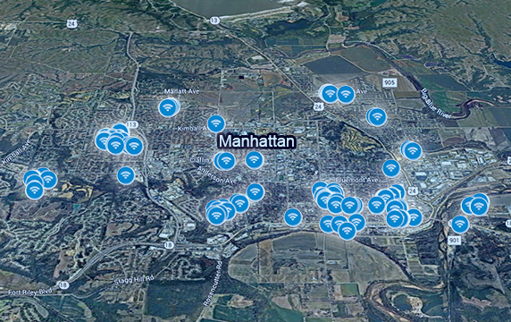 WTC and State of Kansas to bring Free Public Wi-Fi to Manhattan, Kansas